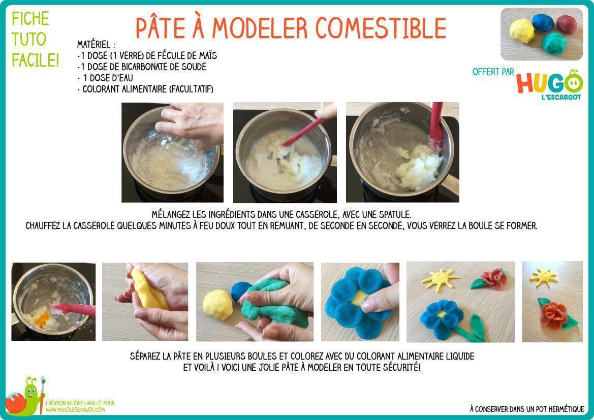 Pâte à modeler comestible